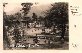 Warmbad Villach Thermal Schwimmbad - Kärnten - alte historische Fotos Ansichten Bilder Aufnahmen Ansichtskarten 