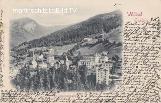 Wildbad Gastein - Kaiserpromenade - Oesterreich - alte historische Fotos Ansichten Bilder Aufnahmen Ansichtskarten 