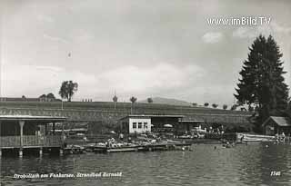 Strandbad Bernold - Villach - alte historische Fotos Ansichten Bilder Aufnahmen Ansichtskarten 