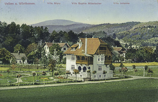 Villa Mösslacher - Velden am Wörther See - alte historische Fotos Ansichten Bilder Aufnahmen Ansichtskarten 