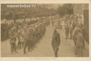 Gefangene Italiener in Villach - Villach-Innere Stadt - alte historische Fotos Ansichten Bilder Aufnahmen Ansichtskarten 