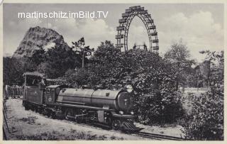 Wien, Prater Liliputbahn - Wien  2.,Leopoldstadt - alte historische Fotos Ansichten Bilder Aufnahmen Ansichtskarten 