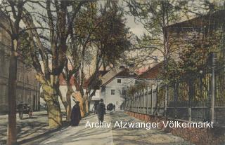 Klagenfurt, Theaterallee - Kärnten - alte historische Fotos Ansichten Bilder Aufnahmen Ansichtskarten 