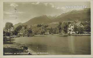 Seeboden - Seehof mit Gmeineck - Spittal an der Drau - alte historische Fotos Ansichten Bilder Aufnahmen Ansichtskarten 