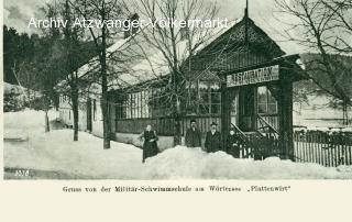 Klagenfurt, Plattenwirt  - alte historische Fotos Ansichten Bilder Aufnahmen Ansichtskarten 