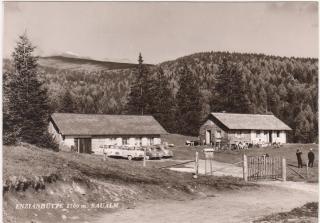 Enzianhütte auf der Saualm - Oesterreich - alte historische Fotos Ansichten Bilder Aufnahmen Ansichtskarten 