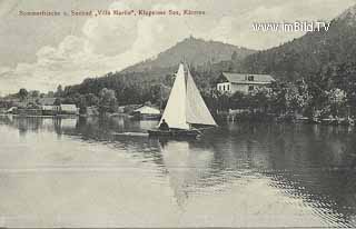 Klopeiner See - Villa Martin - Kärnten - alte historische Fotos Ansichten Bilder Aufnahmen Ansichtskarten 