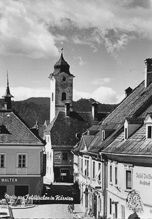 Feldkirchen - Hauptplatz - alte historische Fotos Ansichten Bilder Aufnahmen Ansichtskarten 
