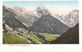 Predilpass - Italien - alte historische Fotos Ansichten Bilder Aufnahmen Ansichtskarten 