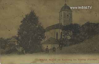Maria Moos am Kirchberg bei Wieting - Sankt Veit an der Glan - alte historische Fotos Ansichten Bilder Aufnahmen Ansichtskarten 