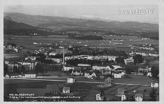 Blick auf Landeswohltätigkeitsanstalten - Klagenfurt(Stadt) - alte historische Fotos Ansichten Bilder Aufnahmen Ansichtskarten 