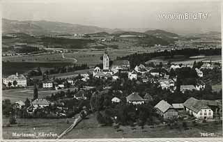 Panoramaaufnahme Maria Saal - Kärnten - alte historische Fotos Ansichten Bilder Aufnahmen Ansichtskarten 