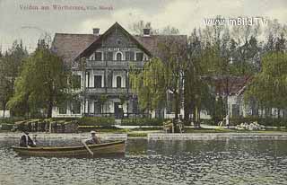 Villa Morak in Velden - Kärnten - alte historische Fotos Ansichten Bilder Aufnahmen Ansichtskarten 