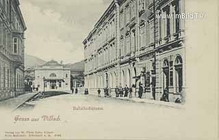 Bahnhofstrasse - Bahnhofstraße - alte historische Fotos Ansichten Bilder Aufnahmen Ansichtskarten 