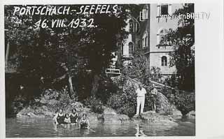 Pörtschach - Seefels - Pörtschach am Wörther See - alte historische Fotos Ansichten Bilder Aufnahmen Ansichtskarten 