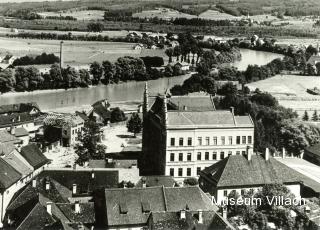 Das Mädchenschulhaus von 1896 - Villach - alte historische Fotos Ansichten Bilder Aufnahmen Ansichtskarten 