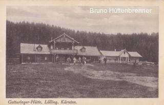 Lölling, Guttaringer Hütte  - Kärnten - alte historische Fotos Ansichten Bilder Aufnahmen Ansichtskarten 