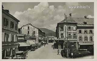 Bahnhofstrasse - Villach(Stadt) - alte historische Fotos Ansichten Bilder Aufnahmen Ansichtskarten 