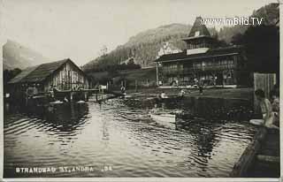 St. Andrä - Badehaus - alte historische Fotos Ansichten Bilder Aufnahmen Ansichtskarten 
