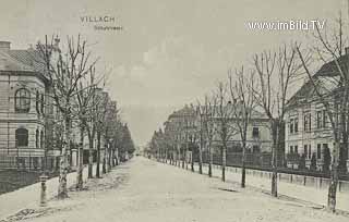 Schulstrasse - Europa - alte historische Fotos Ansichten Bilder Aufnahmen Ansichtskarten 
