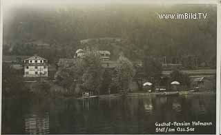 Gasthof Hoffmann - Steindorf am Ossiacher See - alte historische Fotos Ansichten Bilder Aufnahmen Ansichtskarten 