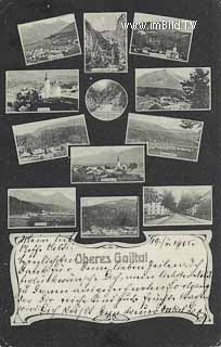 Oberes Gailtal - Kärnten - alte historische Fotos Ansichten Bilder Aufnahmen Ansichtskarten 