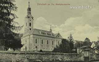 Pörtschach - Stadtpfarrkirche - Kärnten - alte historische Fotos Ansichten Bilder Aufnahmen Ansichtskarten 