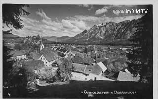 Arnoldstein mit Dobratsch - alte historische Fotos Ansichten Bilder Aufnahmen Ansichtskarten 