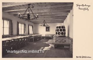 Drobollach, Speisesaal Jugendherberge Saarpfalz - Villach - alte historische Fotos Ansichten Bilder Aufnahmen Ansichtskarten 