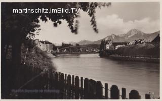 Villach, Drauberme - Villach-Innere Stadt - alte historische Fotos Ansichten Bilder Aufnahmen Ansichtskarten 