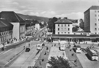 Hauptbahnhof - Villach-Innere Stadt - alte historische Fotos Ansichten Bilder Aufnahmen Ansichtskarten 