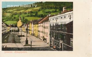 Gmünd - Hauptplatz - alte historische Fotos Ansichten Bilder Aufnahmen Ansichtskarten 