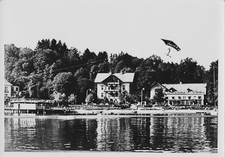 Velden  - Strandbad Leopold - Villach Land - alte historische Fotos Ansichten Bilder Aufnahmen Ansichtskarten 