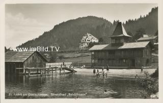 Badehaus - St. Andrä - Villach - alte historische Fotos Ansichten Bilder Aufnahmen Ansichtskarten 