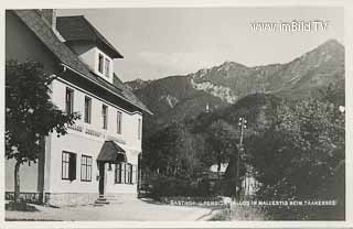 Gasthof und Pension Gallob in Mallestig - Villach Land - alte historische Fotos Ansichten Bilder Aufnahmen Ansichtskarten 