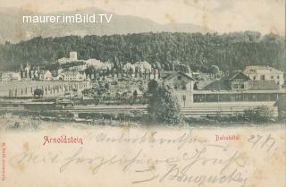 Bahnhof Arnoldstein - Villach Land - alte historische Fotos Ansichten Bilder Aufnahmen Ansichtskarten 