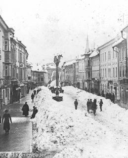 Hauptplatz. Blick nach NO - Villach-Innere Stadt - alte historische Fotos Ansichten Bilder Aufnahmen Ansichtskarten 