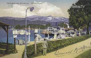 Wahlisstrand - Pörtschach am Wörther See - alte historische Fotos Ansichten Bilder Aufnahmen Ansichtskarten 