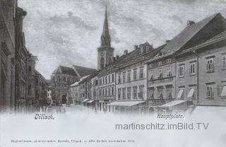 Villach Hauptplatz - Kärnten - alte historische Fotos Ansichten Bilder Aufnahmen Ansichtskarten 