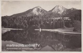 Aichwaldsee - Finkenstein am Faaker See - alte historische Fotos Ansichten Bilder Aufnahmen Ansichtskarten 