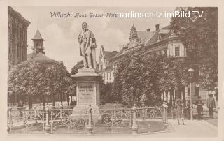 Villach, Hans Gasser Platz  - Villach-Innere Stadt - alte historische Fotos Ansichten Bilder Aufnahmen Ansichtskarten 