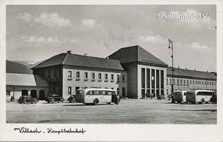 Bahnhof Villach - Villach-Innere Stadt - alte historische Fotos Ansichten Bilder Aufnahmen Ansichtskarten 