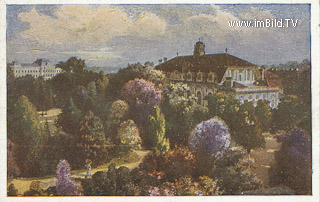Linz, Volksgarten - Oesterreich - alte historische Fotos Ansichten Bilder Aufnahmen Ansichtskarten 
