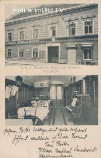 Villach - Romantik Restaurant Sandwirt - Oesterreich - alte historische Fotos Ansichten Bilder Aufnahmen Ansichtskarten 