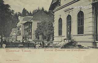 Warmbad Villach - Villach-Warmbad-Judendorf - alte historische Fotos Ansichten Bilder Aufnahmen Ansichtskarten 