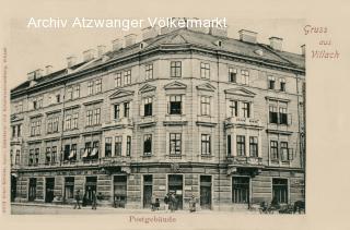 Villach, Ecke Postgasse 2 - Italienerstrasse 3 - Villach - alte historische Fotos Ansichten Bilder Aufnahmen Ansichtskarten 