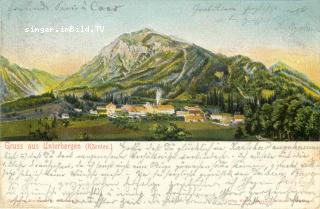 Unterbergen - Ferlach - alte historische Fotos Ansichten Bilder Aufnahmen Ansichtskarten 