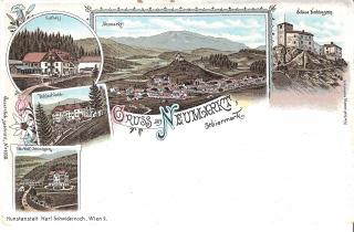 Neumarkt in Steiermark  - Oesterreich - alte historische Fotos Ansichten Bilder Aufnahmen Ansichtskarten 