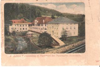 Hammerl bei Neumarkt in Steiermark - Oesterreich - alte historische Fotos Ansichten Bilder Aufnahmen Ansichtskarten 