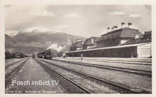 Tauernbahn Südrampe, Bahnhof Spittal a.d.Drau  - Kärnten - alte historische Fotos Ansichten Bilder Aufnahmen Ansichtskarten 